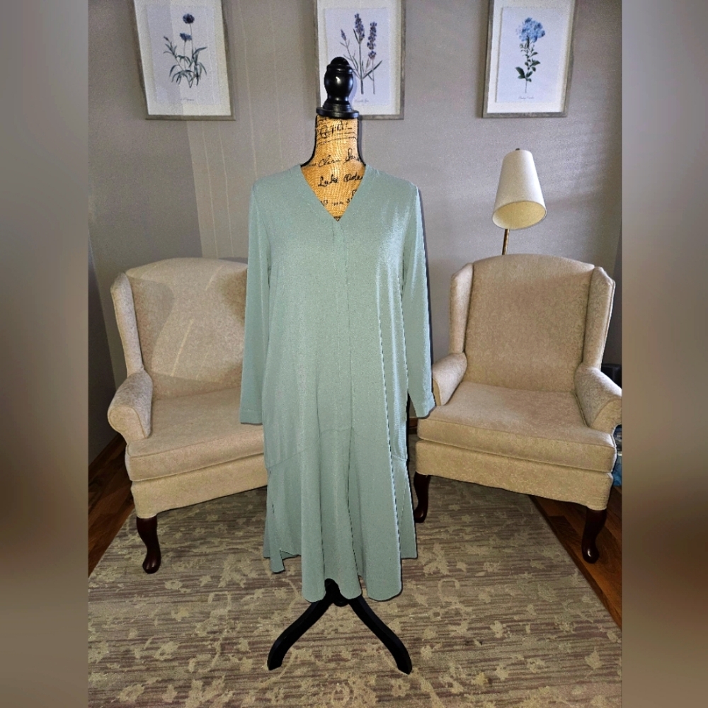COS size 4 seafosm green midi
